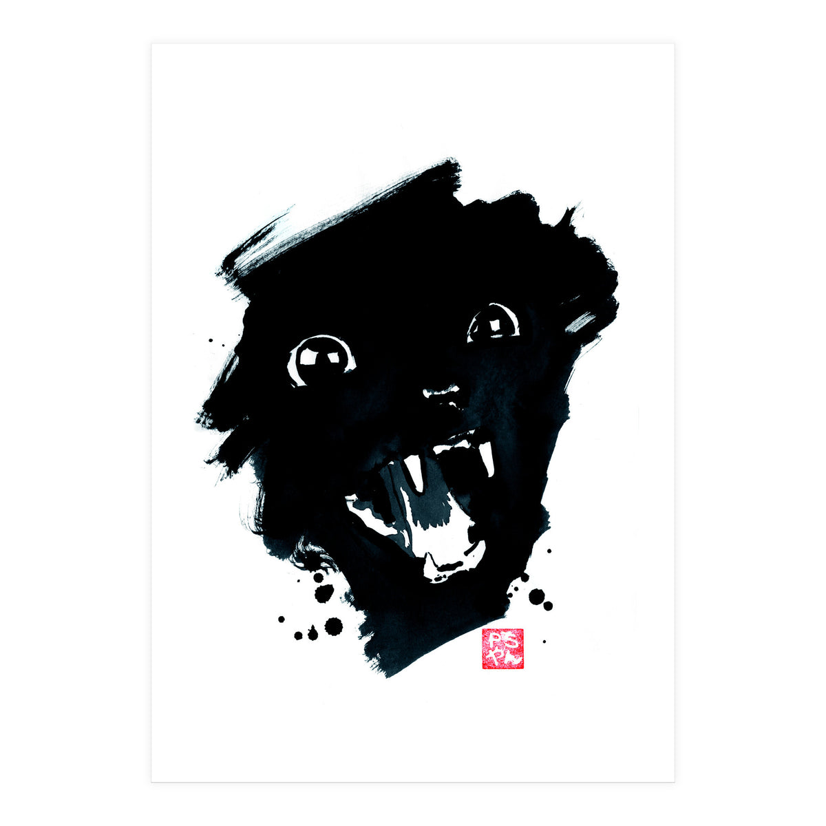 Scream Cat (Print Only)