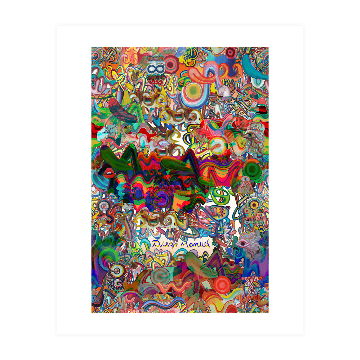 Graffitis 2021 Tapiz 13 (Print Only)