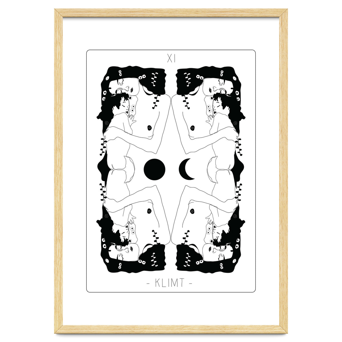 Klimt Tarot Card
