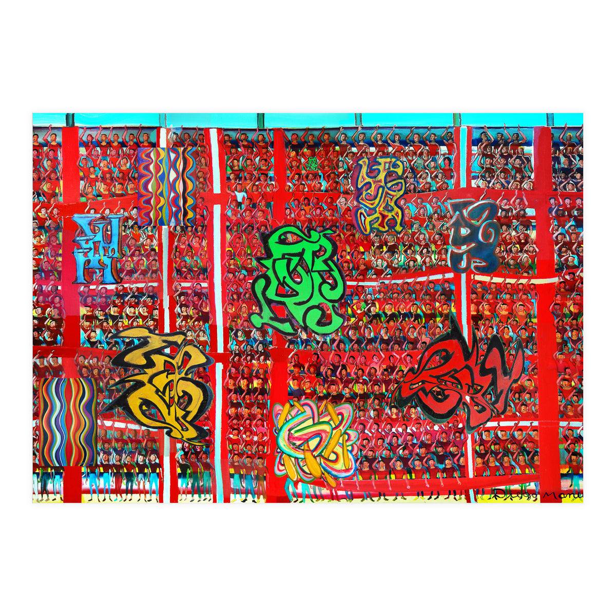 Gran Hinchada Roja 4 (Print Only)