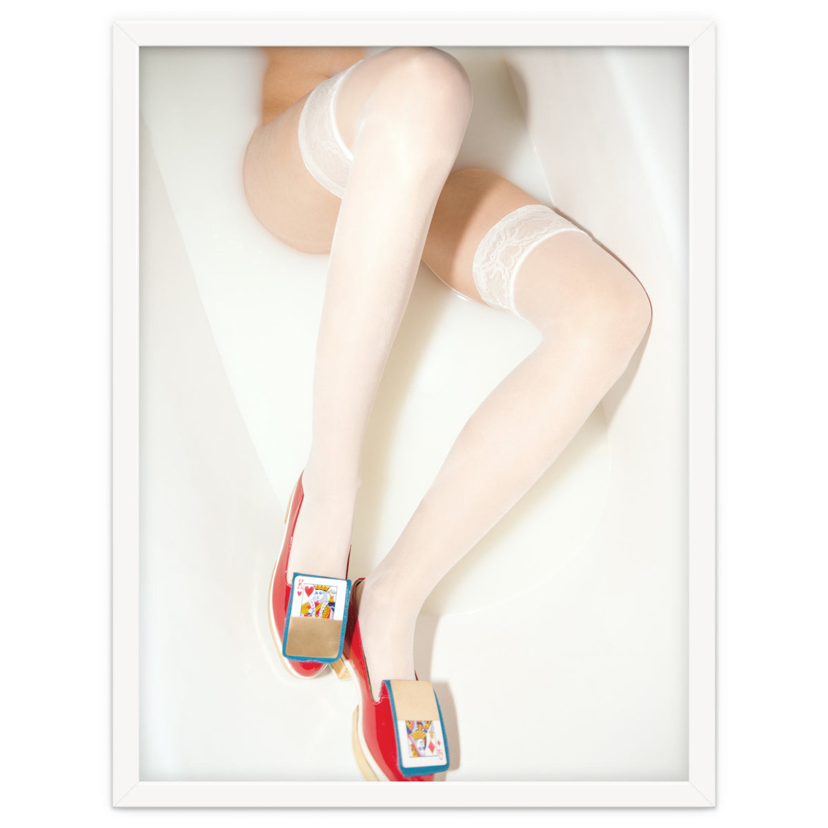 The queen is thirsty. Really, really thirsty