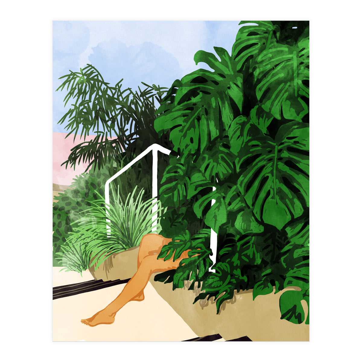 Hiding In Green (Print Only)