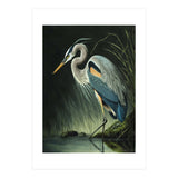 Heron Oil Painting (Print Only) thumbnail