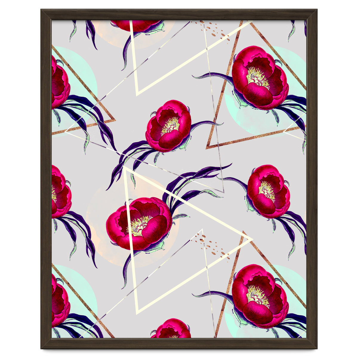 Flowery blooming with geometric II