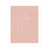 wake woman line-pink (Print Only) thumbnail