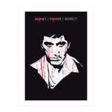 Tony Montana Scarface movie poster (Print Only) thumbnail