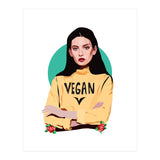 Vegan Chick (Print Only) thumbnail