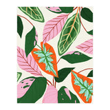 The Inseparable V.02, Nature Botanical Plants, Blush Leaves Modern Bohemian, Pastel Illustration Garden (Print Only) thumbnail