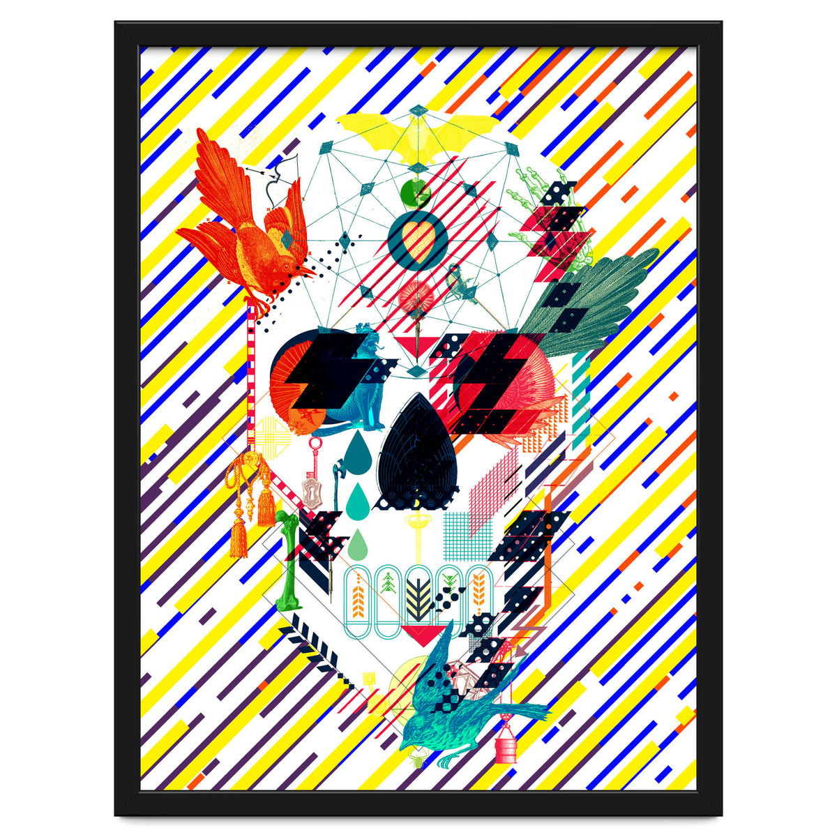 Abstract Skull
