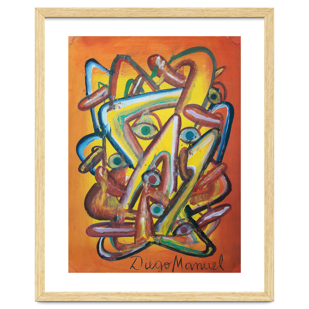 Formas Ojos Y Lenguas