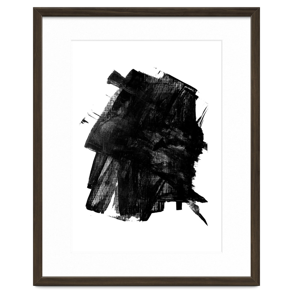 Minimalist Textured Brushstroke Art #3