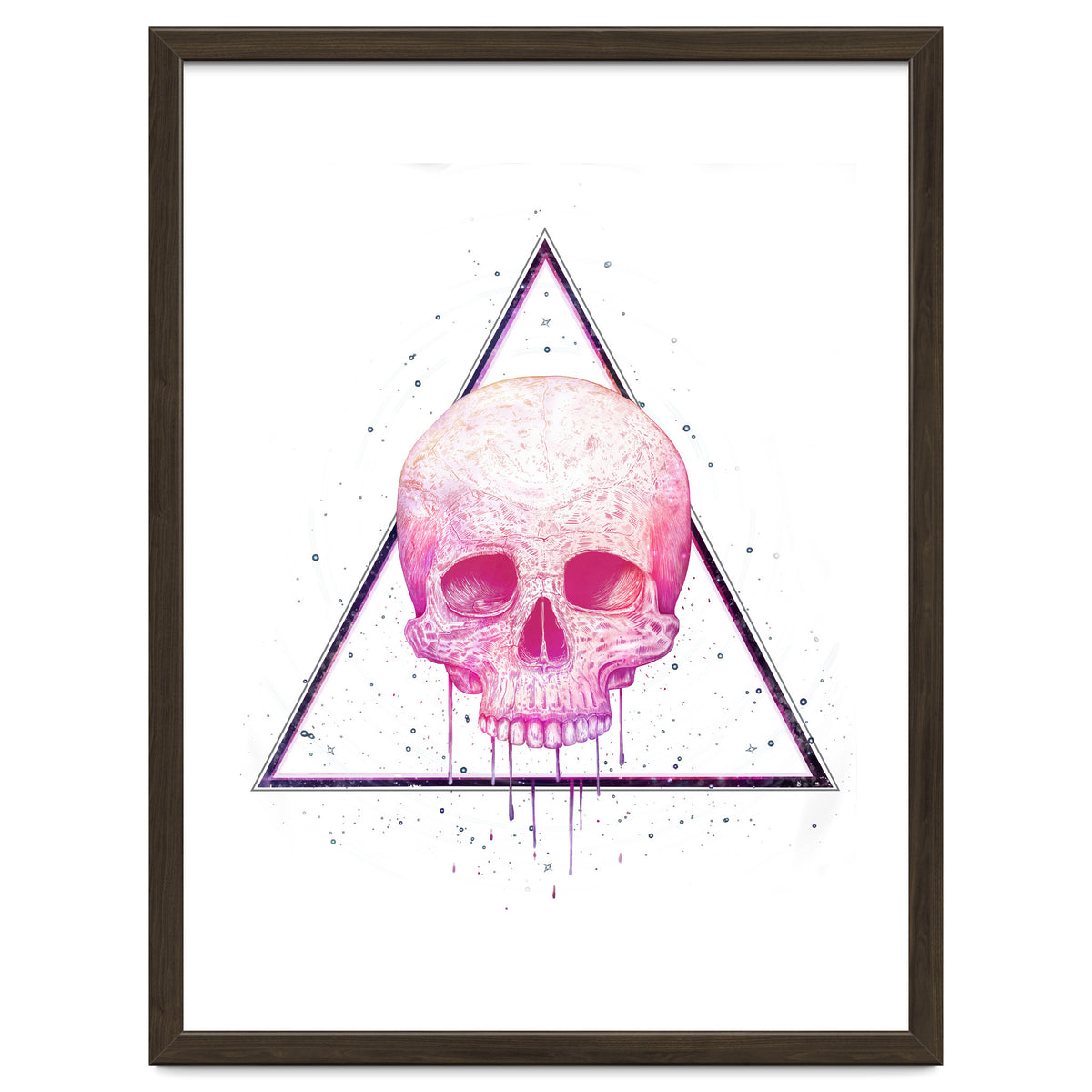 Skull In Triangle