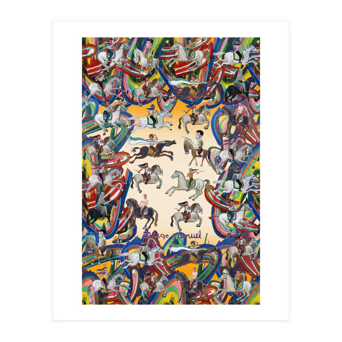 Gauchos And Graffitis (Print Only)