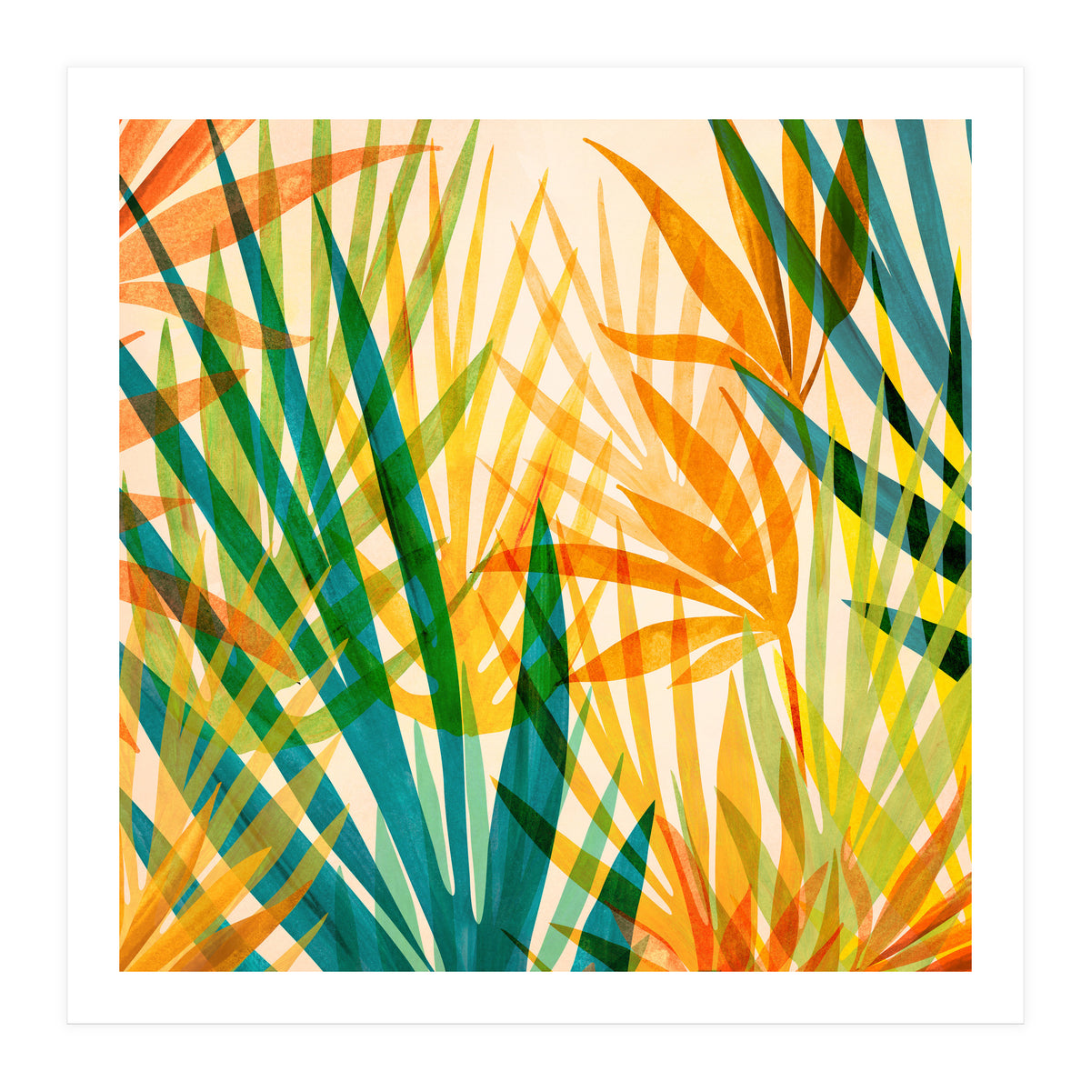 Golden Tropics (Print Only)