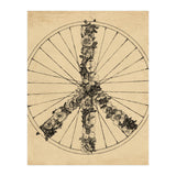 Peace And Bike Lines (Print Only) thumbnail