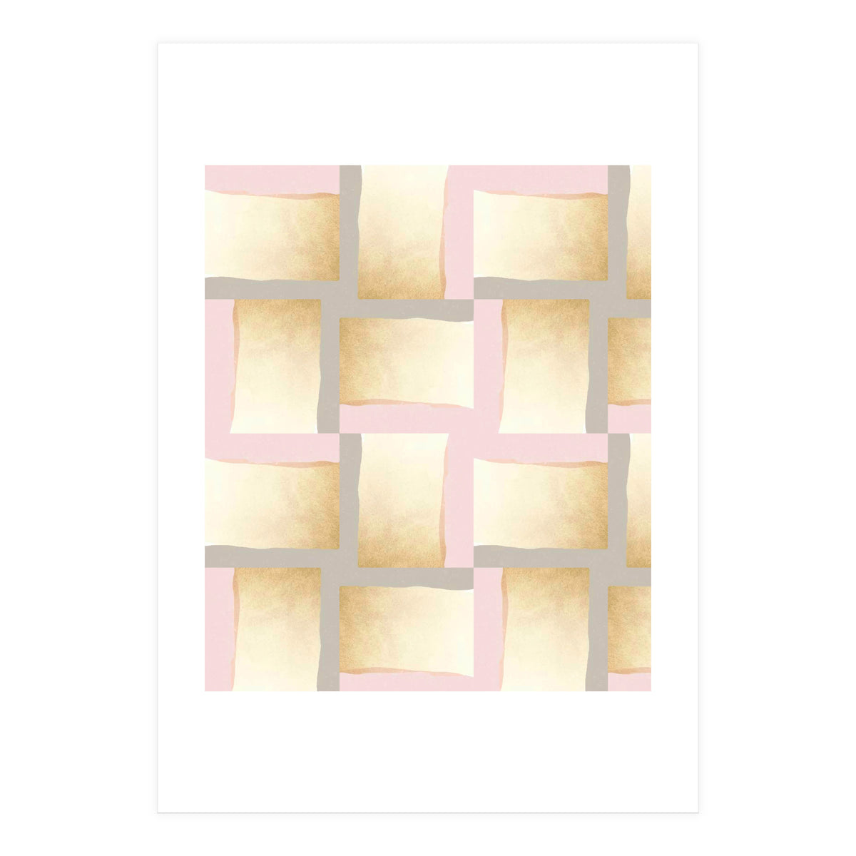 Pastels + Gold (Print Only)