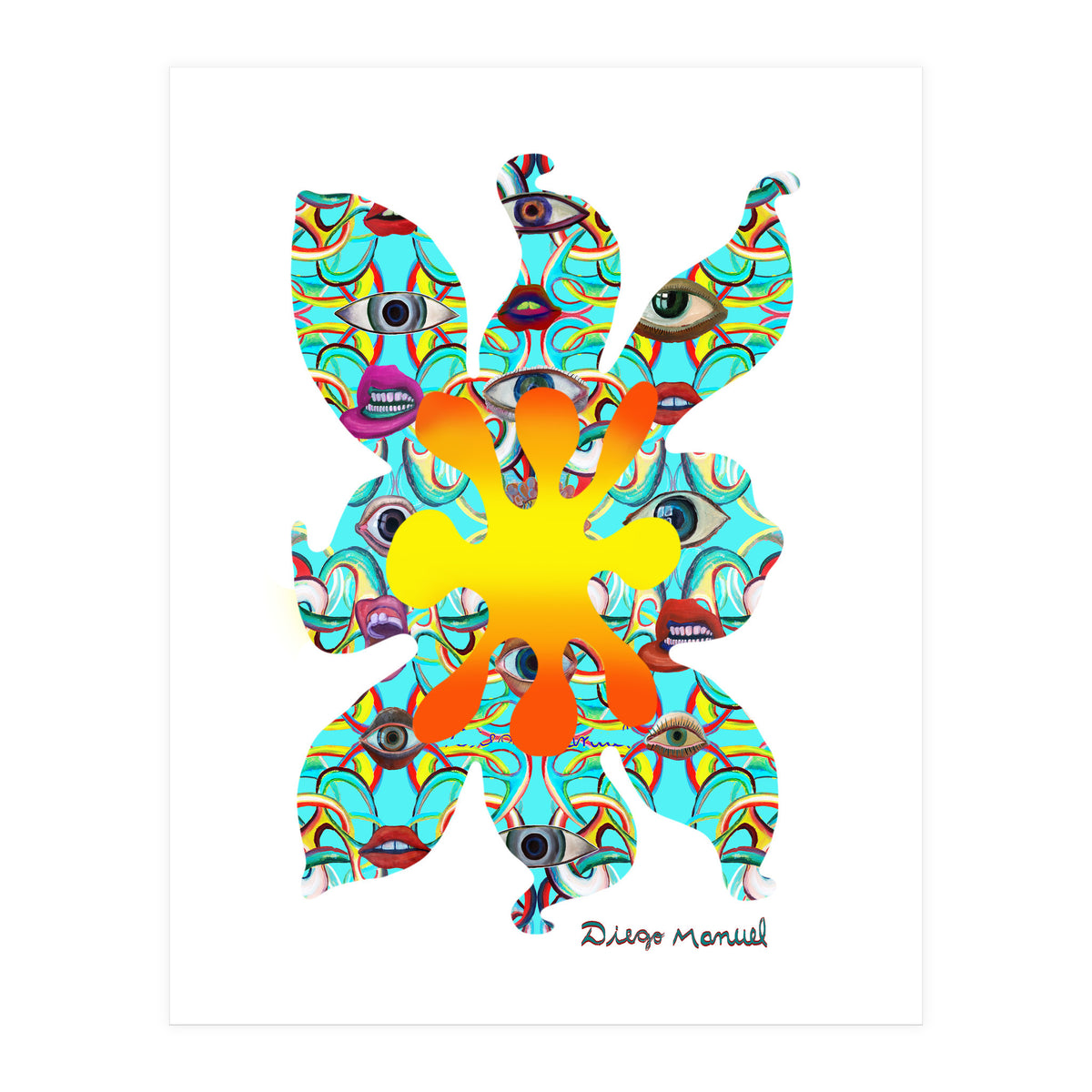 Fuego 63 Copia (Print Only)