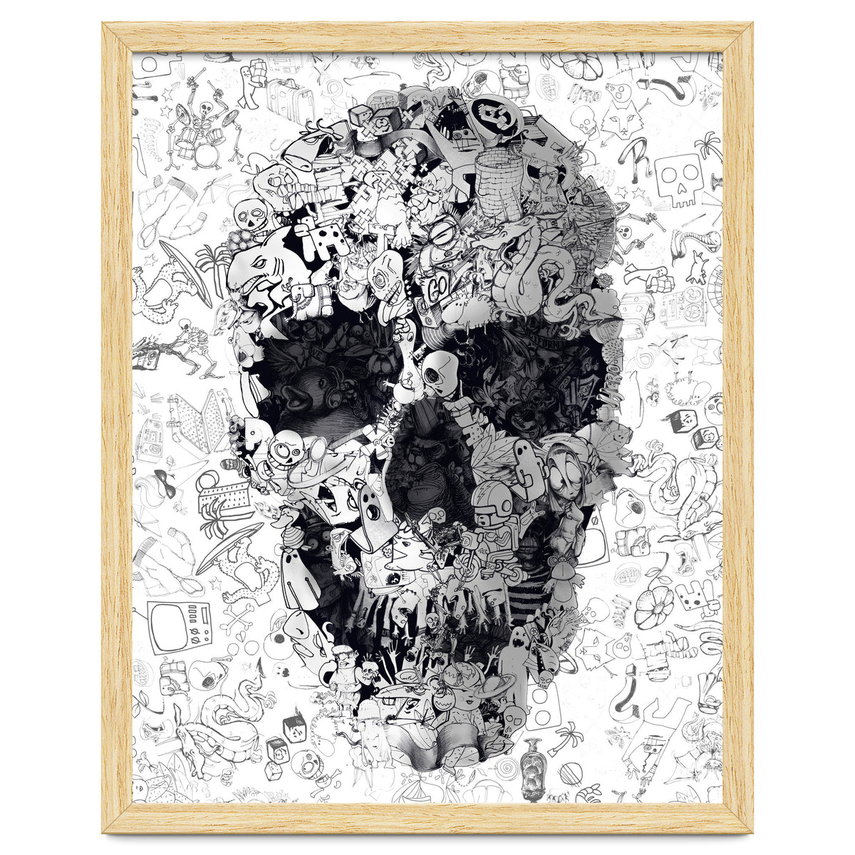 Doodle Skull