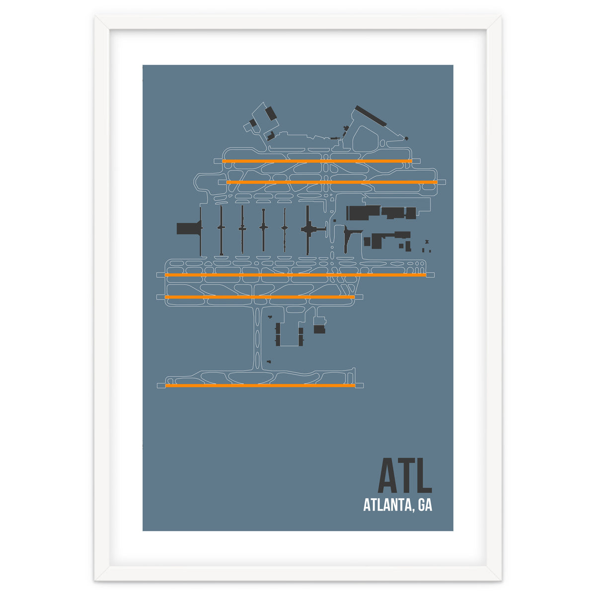 Atlanta Airport Layout