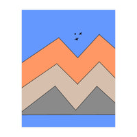 Abstract Mountain (Print Only)
