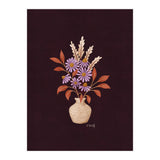 Purple Floral Vase Still Life (Print Only) thumbnail