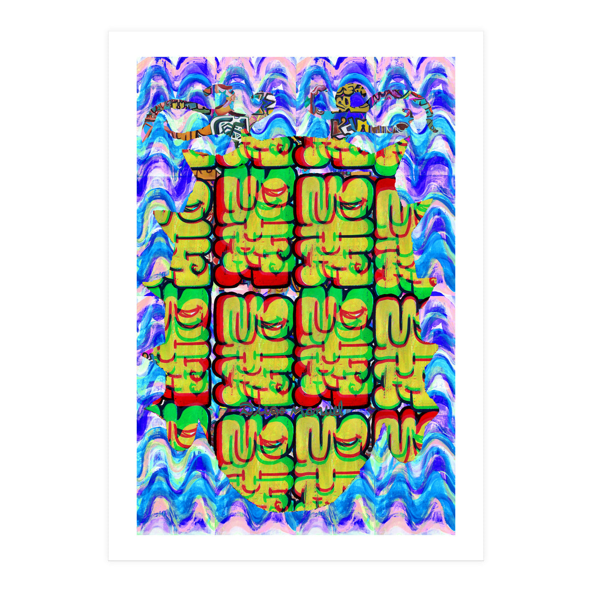 Graffiti Digital 9 (Print Only)