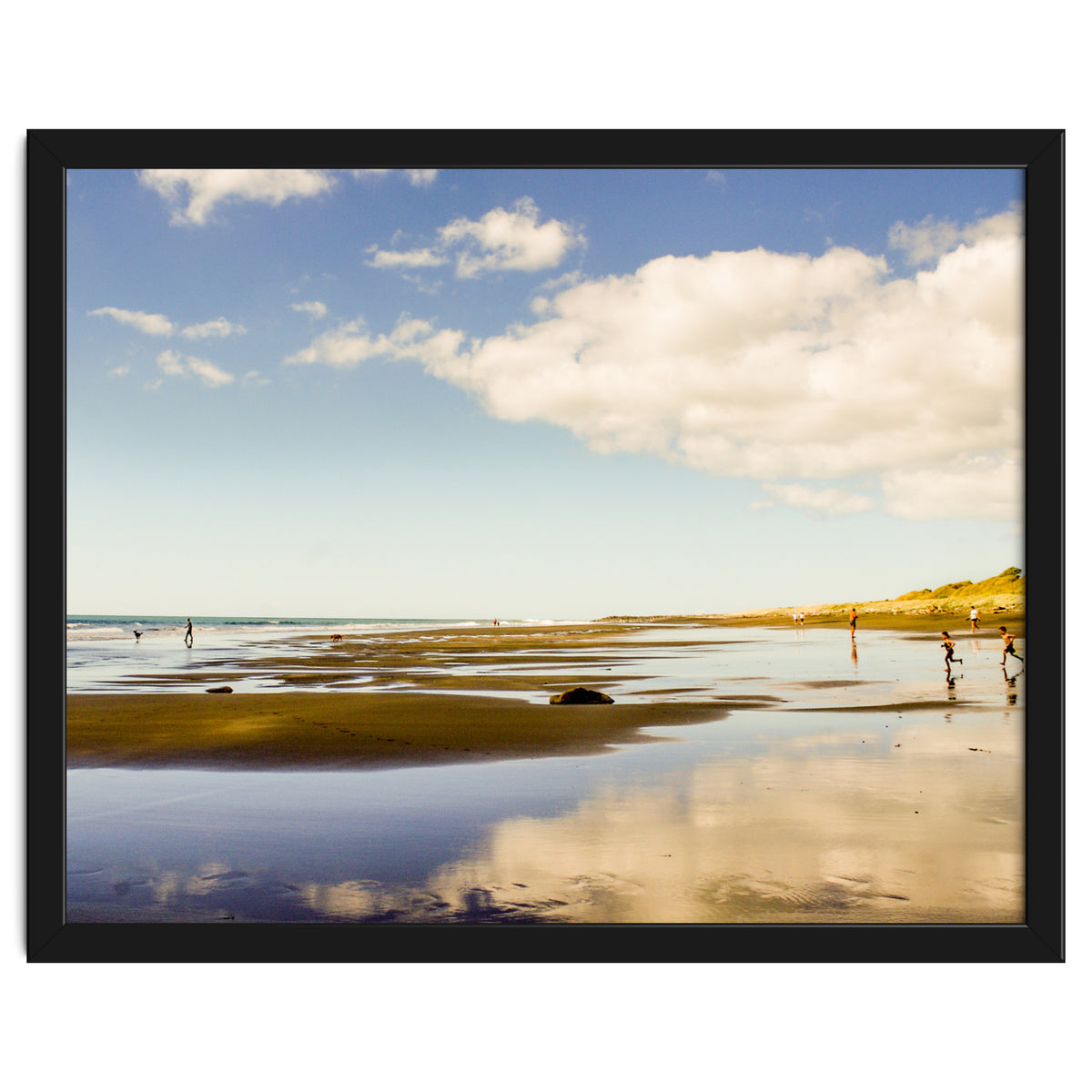 Beach in New Plymouth, New Zealand