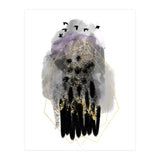 Abstract watercolour calm before the storm (Print Only) thumbnail