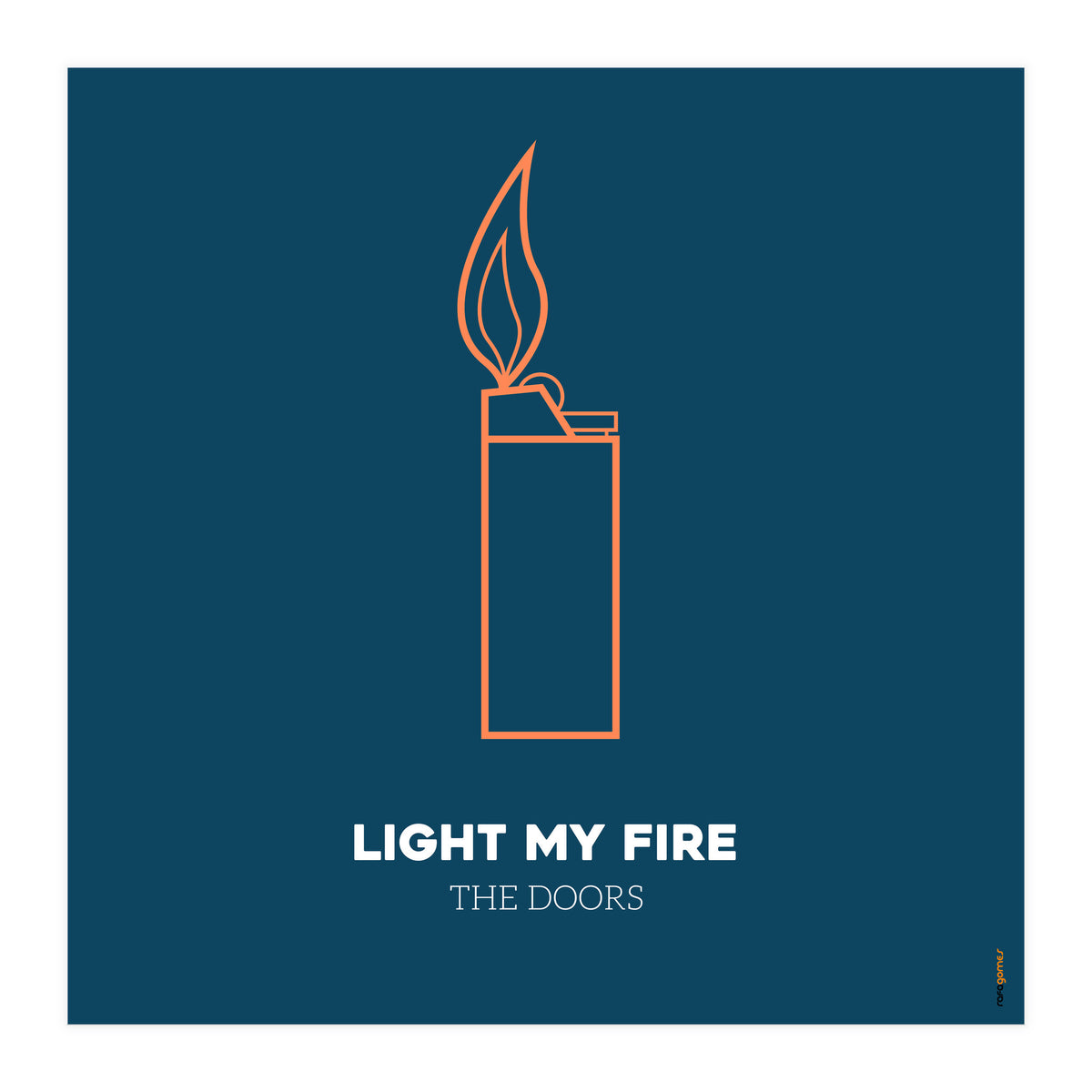 The Doors Light My Fire (Print Only)