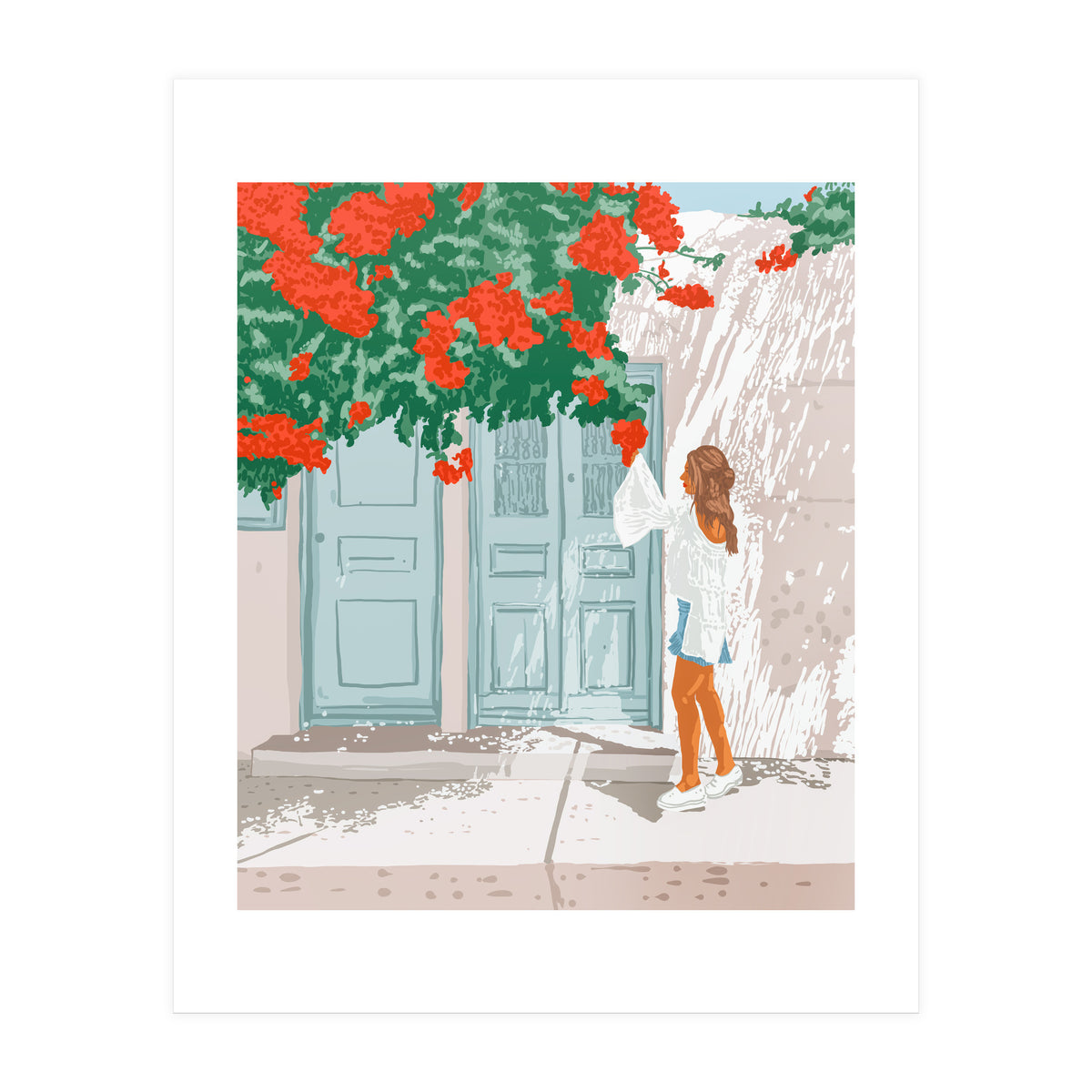 The Places We Visit Become A Part Of Our Soul Somehow (Print Only)