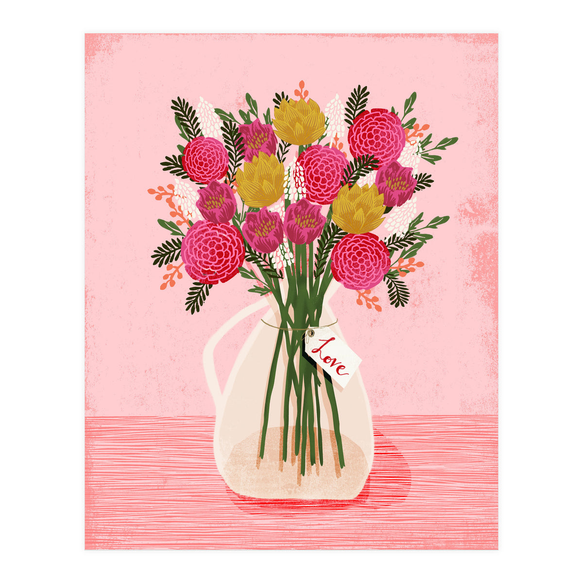 Flower Vase (Print Only)