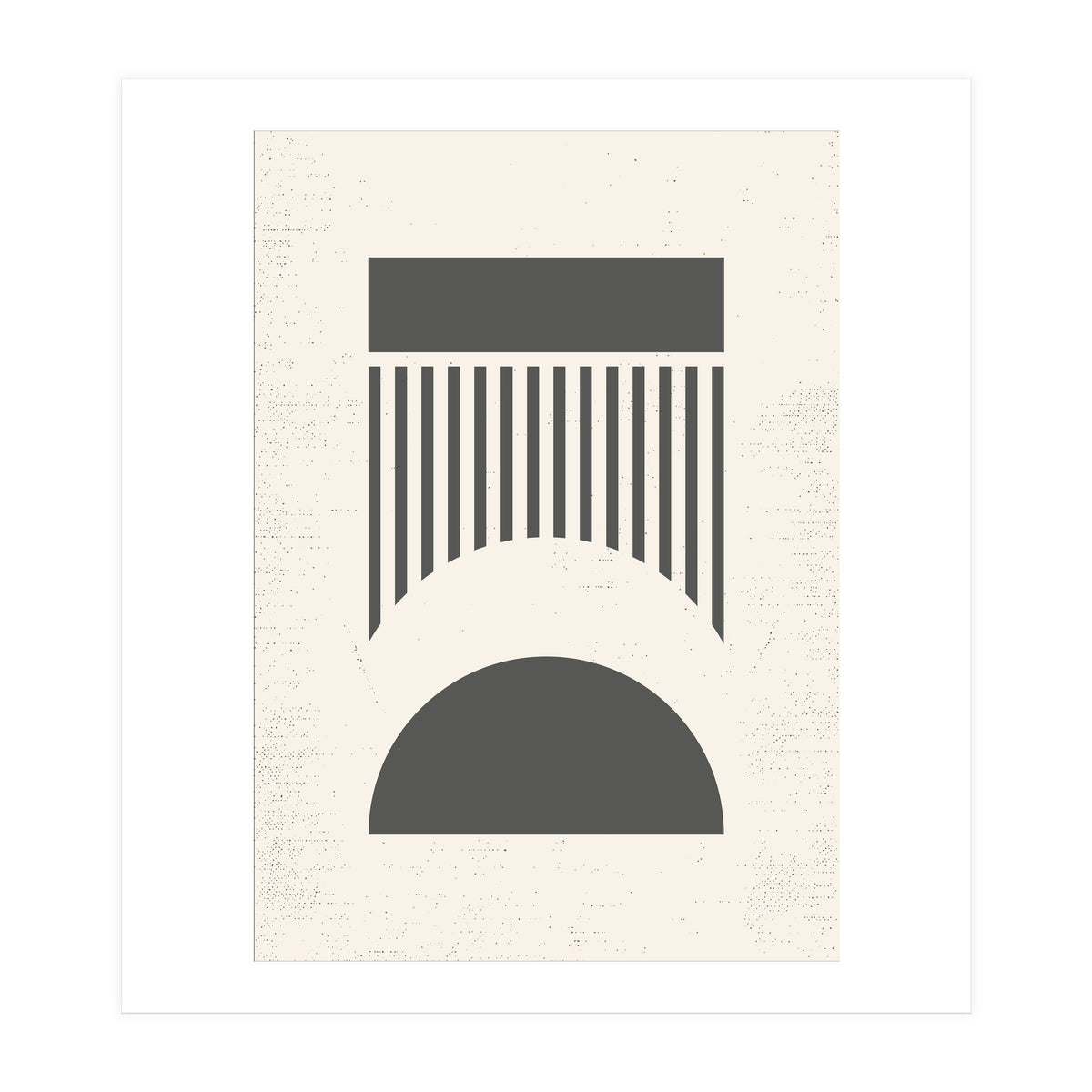 Mid Century Modern Geometry 01 (Print Only)