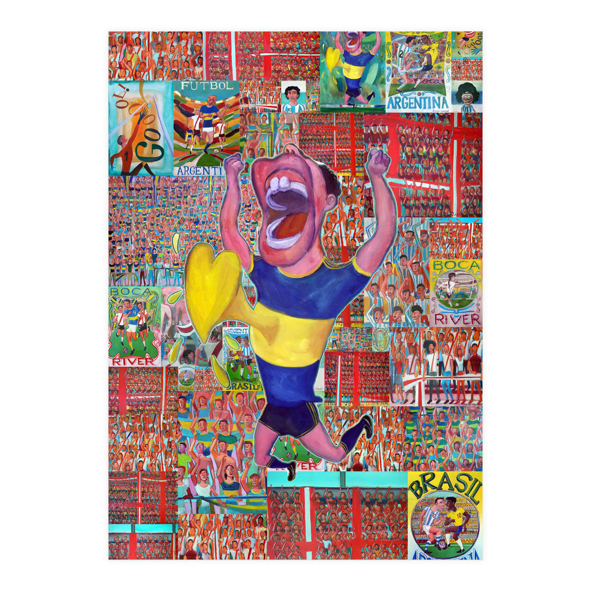 Soccer Pop 1 (Print Only)