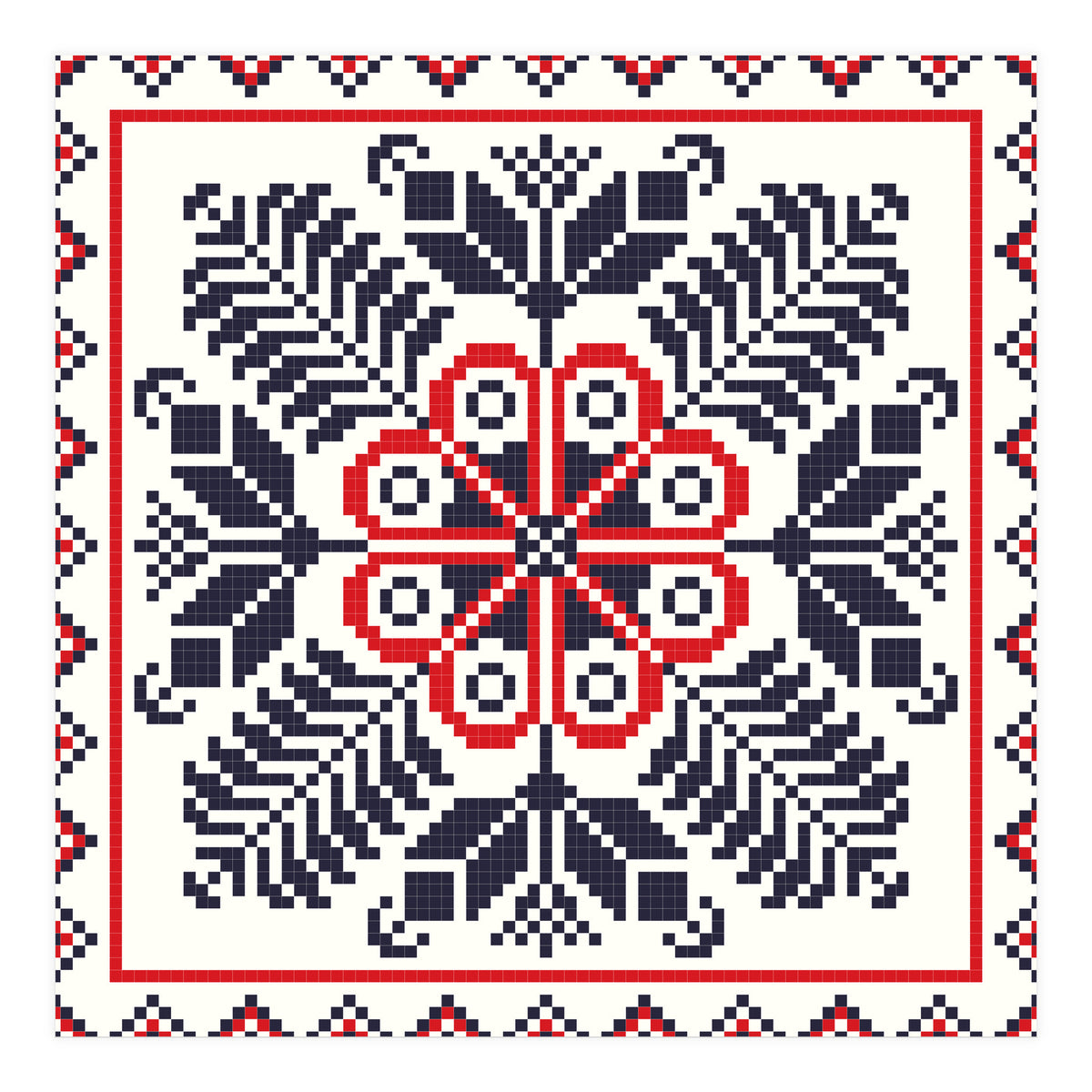 Romanian Traditional Pattern 1 (Print Only)