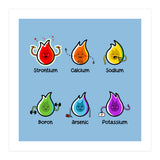 Kawaii Flaming Elements Science (Print Only) thumbnail