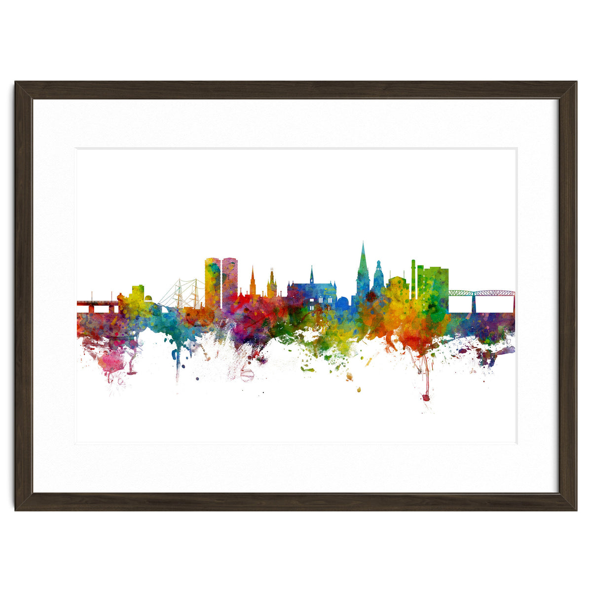 Dundee Scotland Skyline