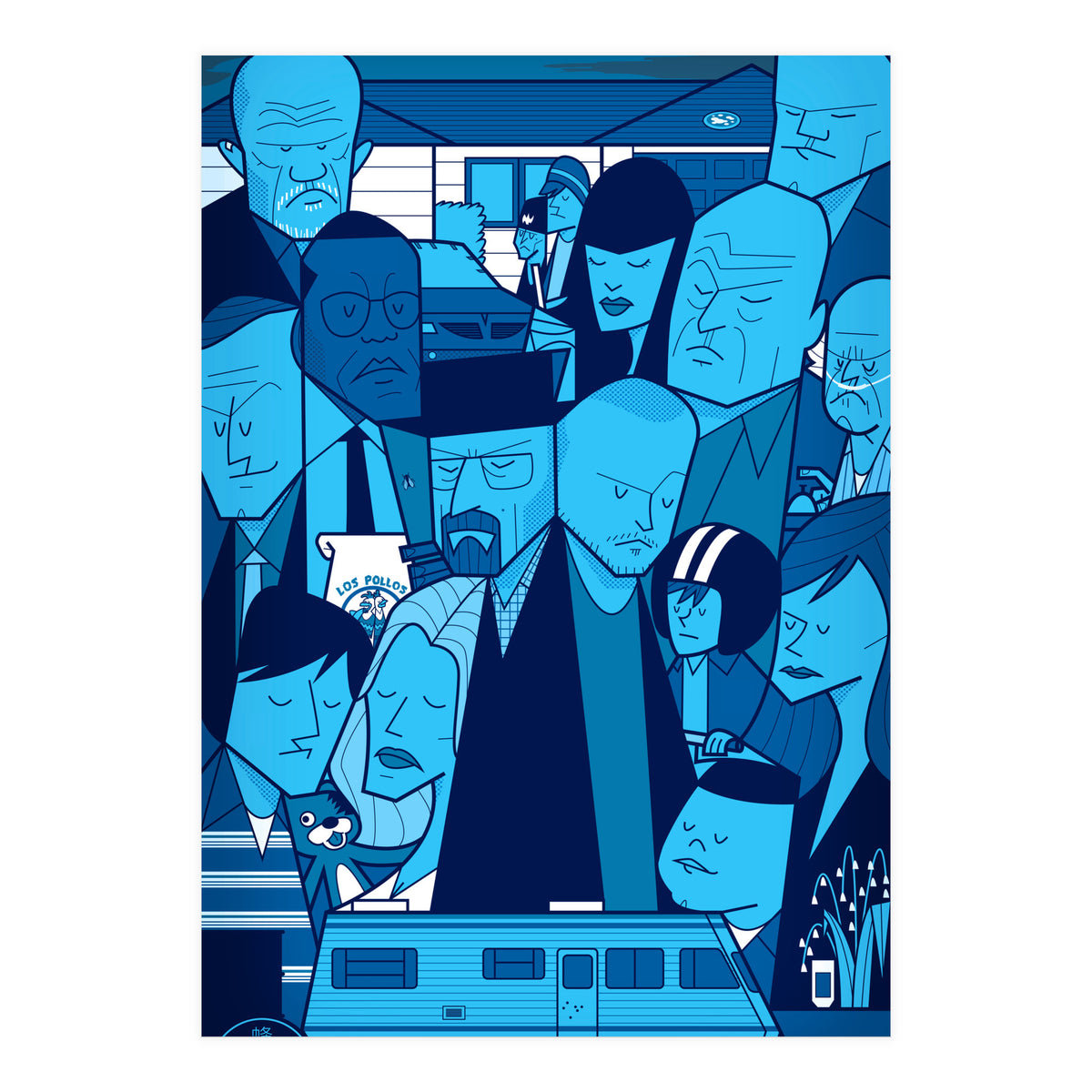 Breaking Bad Blue (Print Only)