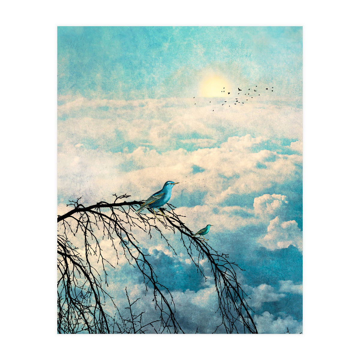 HEAVENLY BIRDS III-B2 (Print Only)