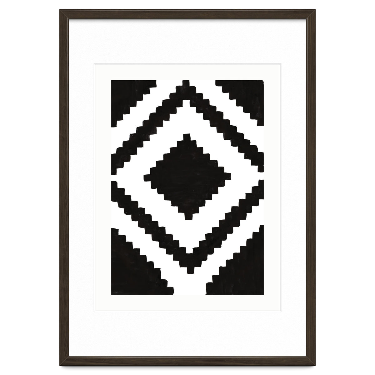 Patterns Aztec Black