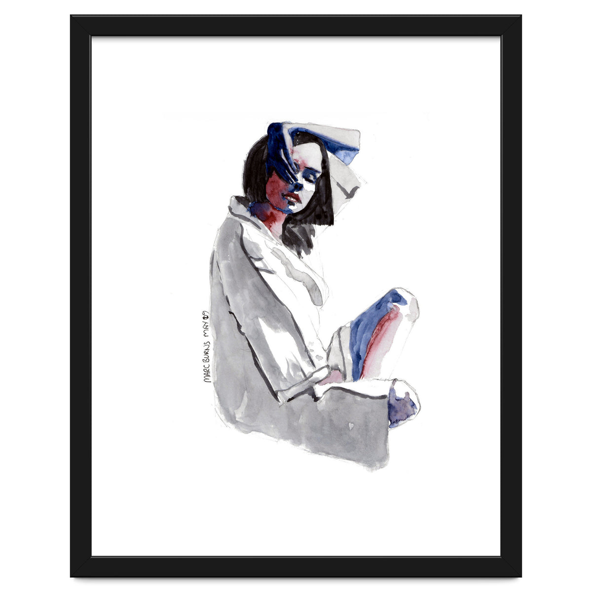 Untitled #24 - Woman in white