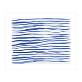Irregular blue lines pattern (Print Only) thumbnail