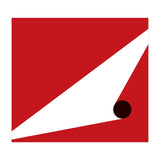 Geometric Shapes No. 71 - red, white & black (Print Only) thumbnail