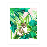 Tropical Glam Cat (Print Only) thumbnail