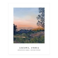Aizawl, India (Print Only)