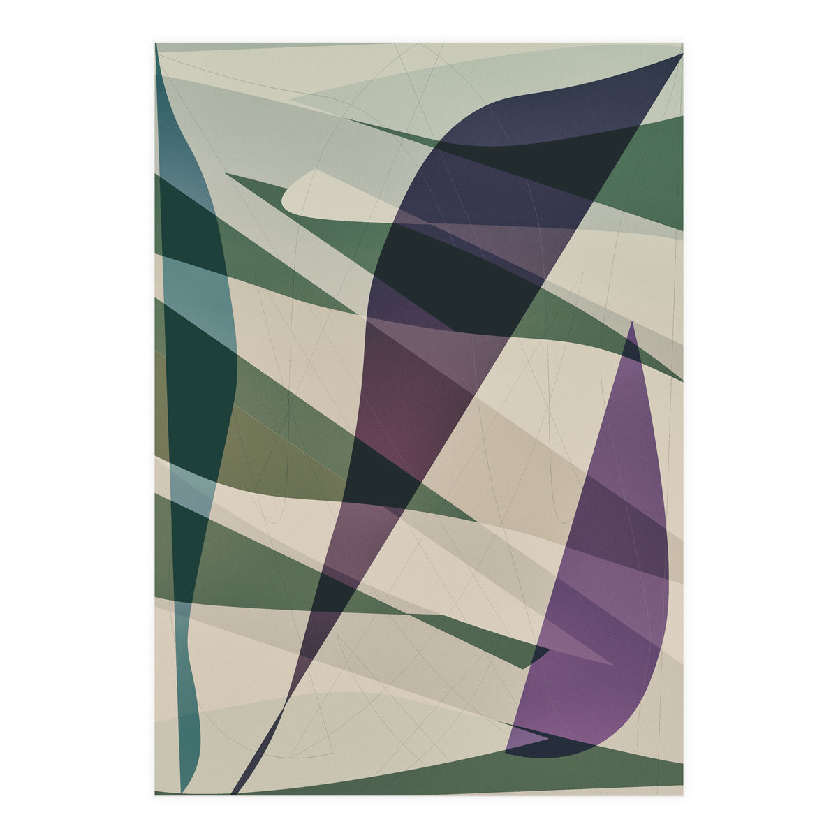 Abstract Composition No. 4 (Print Only)