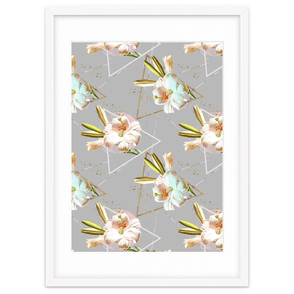 Botanical blooming with geometric 02