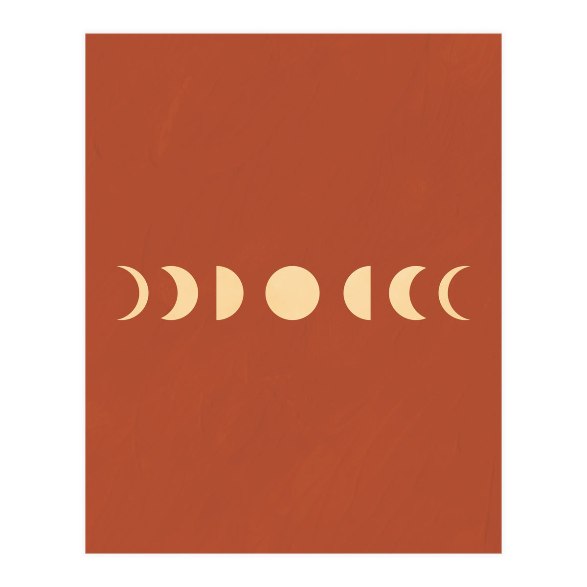 Lunar Eclipse Moon Phases III (Print Only)