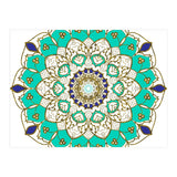 Blue and Gold Mandala (Print Only) thumbnail
