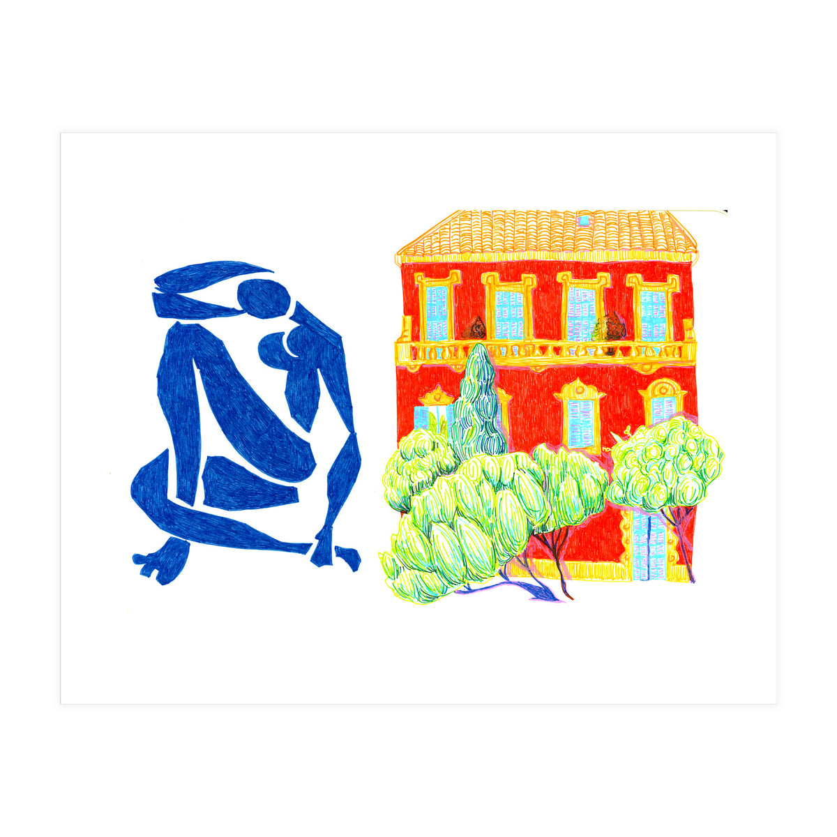 Provence Musee Matisse (Print Only)