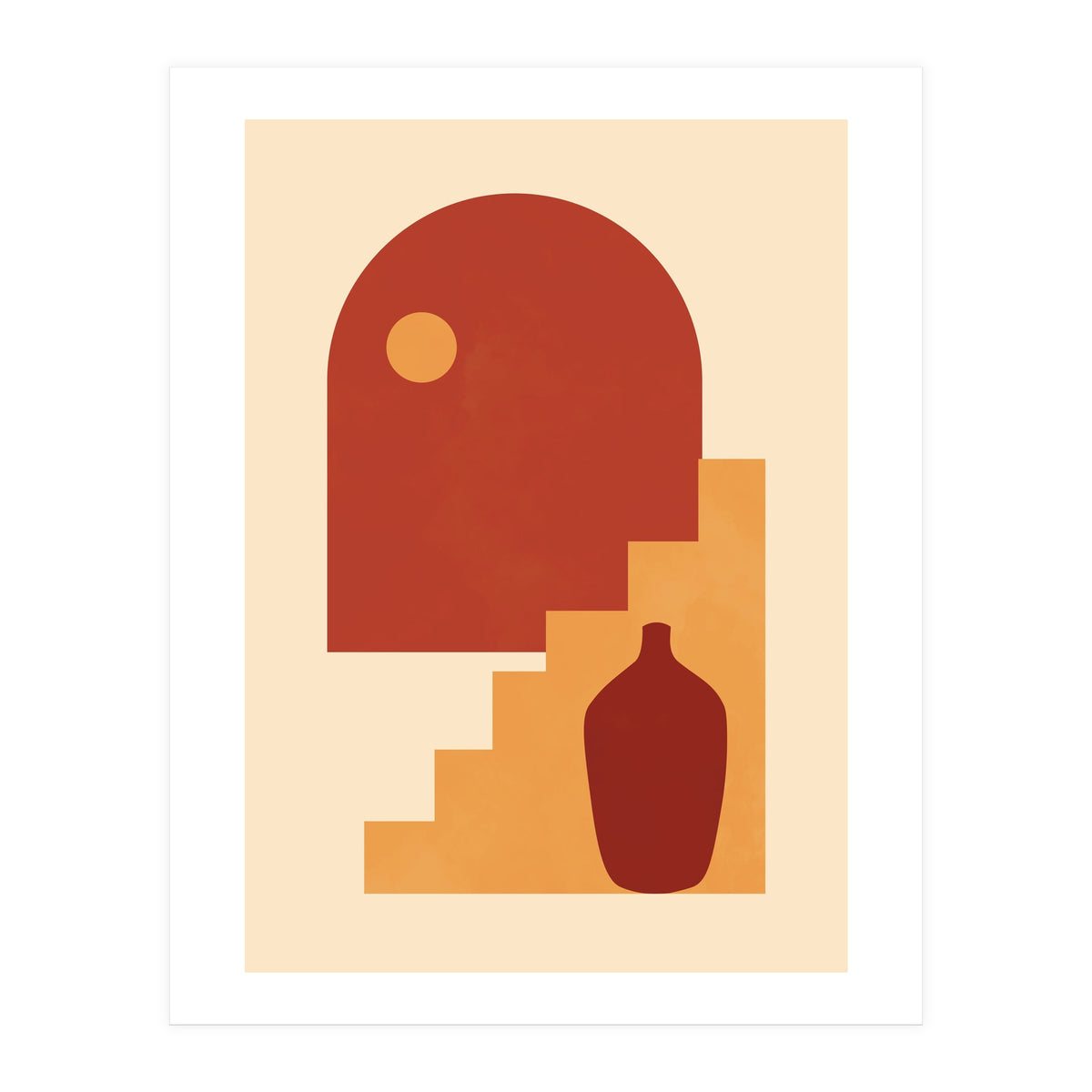 Geometric Print Mid Century Modern (Print Only)